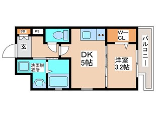 ラシーヌ住吉大社の物件間取画像